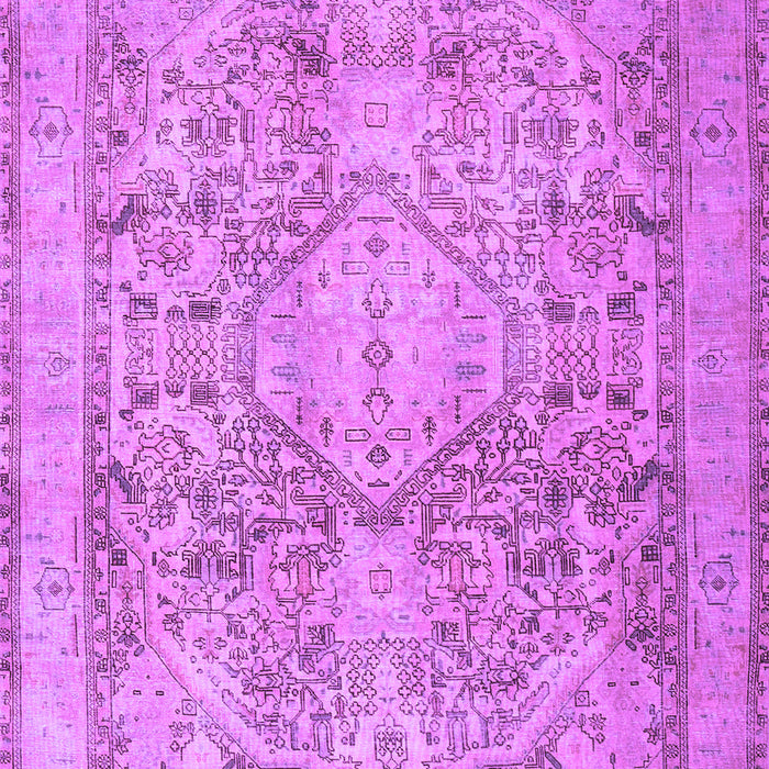 Machine Washable Persian Purple Traditional Area Rugs, wshtr2950pur