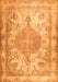 Persian Orange Traditional Rug, tr2951org