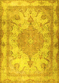 Persian Yellow Traditional Rug, tr2951yw