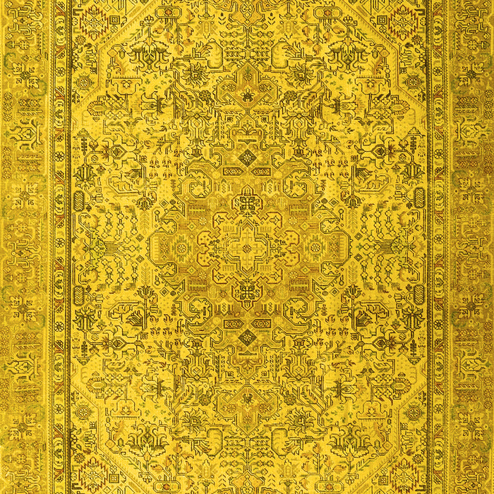 Persian Yellow Traditional Rug, tr2952yw