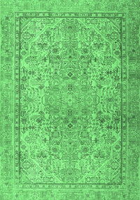 Persian Emerald Green Traditional Rug, tr2952emgrn