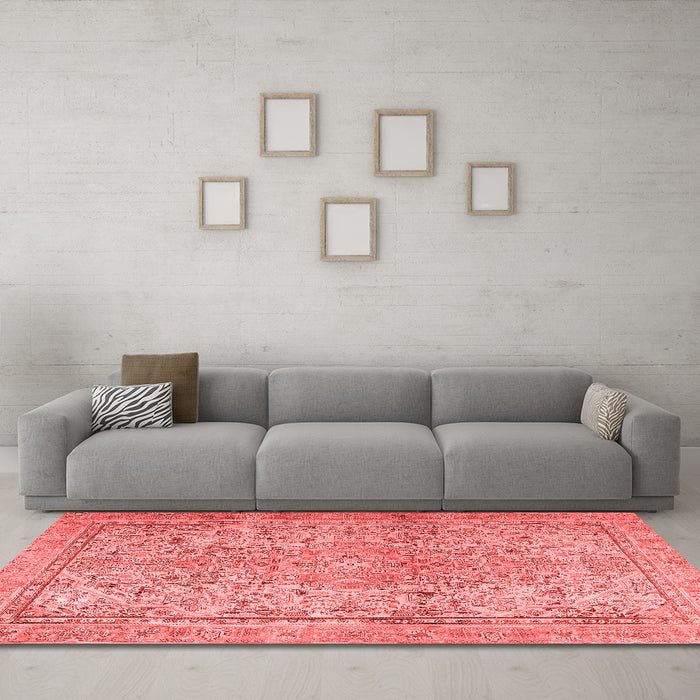 Traditional Red Washable Rugs