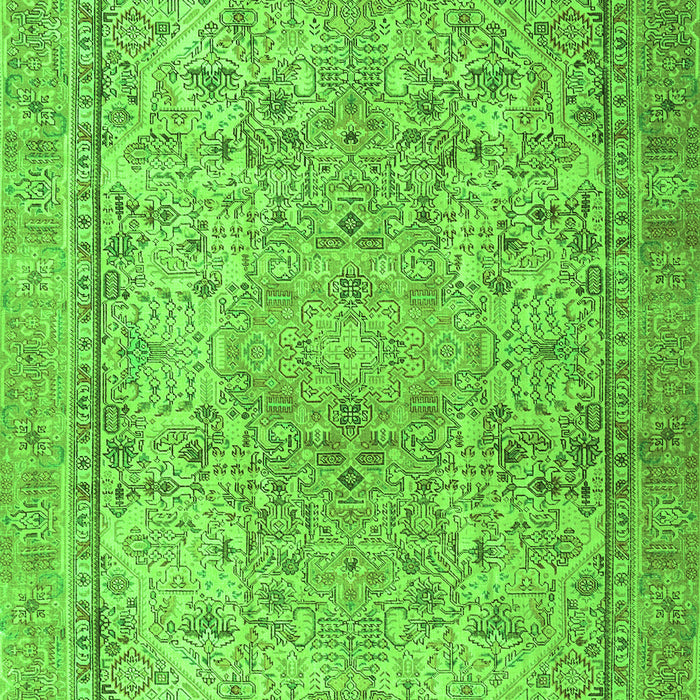 Persian Green Traditional Rug, tr2952grn