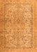 Persian Orange Traditional Rug, tr2952org
