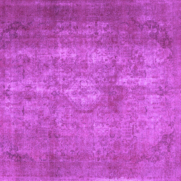 Square Persian Purple Traditional Rug, tr2953pur