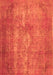 Persian Orange Traditional Rug, tr2953org