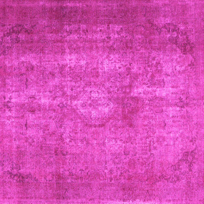 Square Persian Pink Traditional Rug, tr2953pnk
