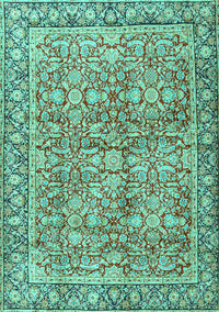 Persian Turquoise Traditional Rug, tr2954turq