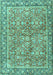Persian Turquoise Traditional Rug, tr2954turq