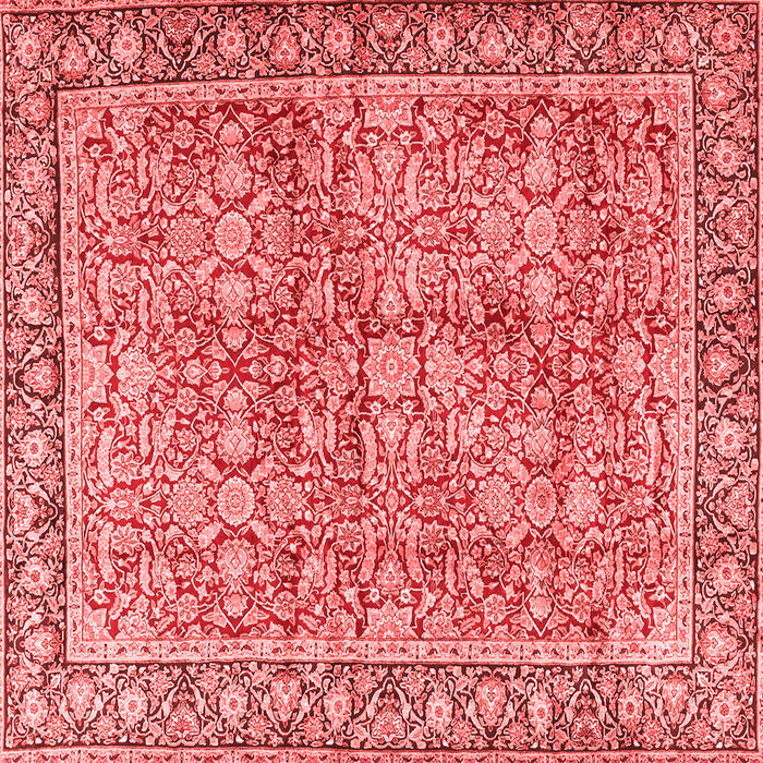 Machine Washable Persian Red Traditional Rug, wshtr2954red