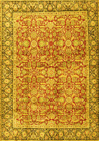 Persian Yellow Traditional Rug, tr2954yw