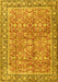 Persian Yellow Traditional Rug, tr2954yw
