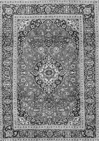 Medallion Gray Traditional Rug, tr2955gry