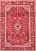 Medallion Red Traditional Area Rugs