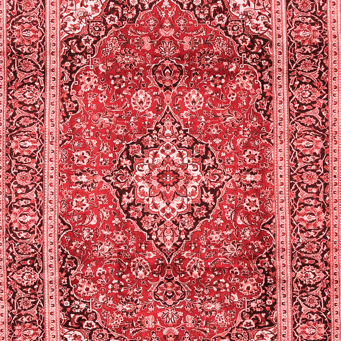 Medallion Red Traditional Area Rugs
