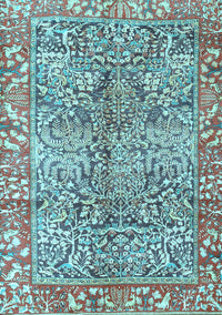 Persian Light Blue Traditional Rug, tr2956lblu