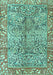 Persian Turquoise Traditional Rug, tr2956turq
