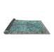 Sideview of Persian Light Blue Traditional Rug, tr2956lblu
