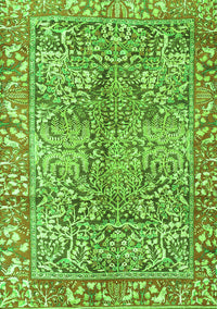 Persian Green Traditional Rug, tr2956grn
