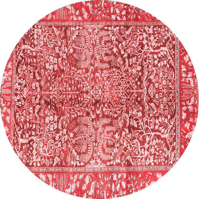 Machine Washable Persian Red Traditional Rug, wshtr2956red