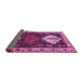 Sideview of Persian Pink Traditional Rug, tr2957pnk