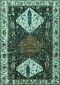 Persian Turquoise Traditional Rug, tr2957turq