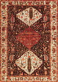 Persian Orange Traditional Rug, tr2957org