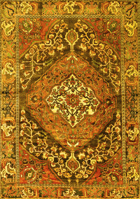Persian Yellow Traditional Rug, tr2958yw