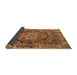 Sideview of Persian Brown Traditional Rug, tr2958brn