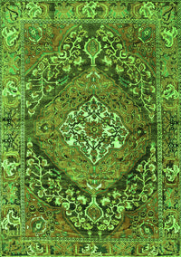 Persian Green Traditional Rug, tr2958grn