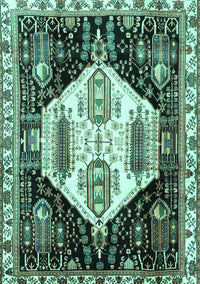 Persian Turquoise Traditional Rug, tr2959turq