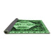 Sideview of Persian Emerald Green Traditional Rug, tr2959emgrn
