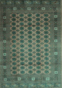 Southwestern Turquoise Country Rug, tr295turq