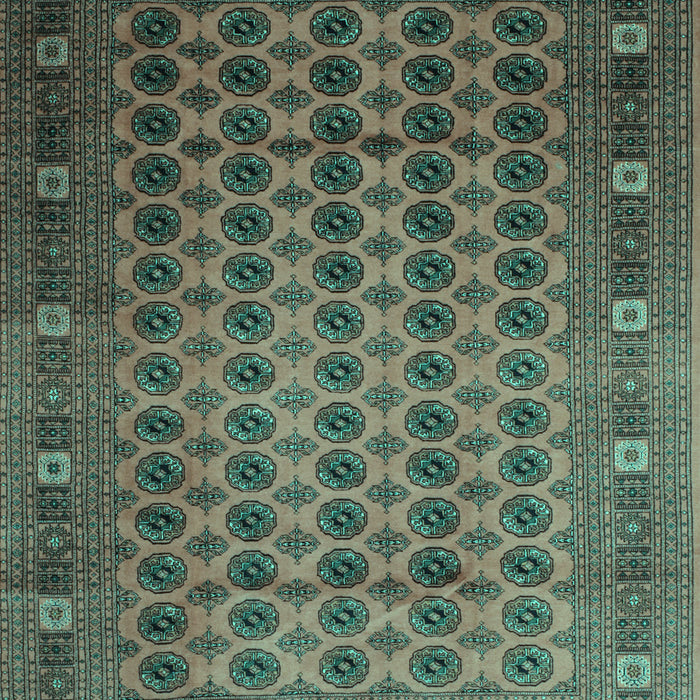 Southwestern Turquoise Country Rug, tr295turq