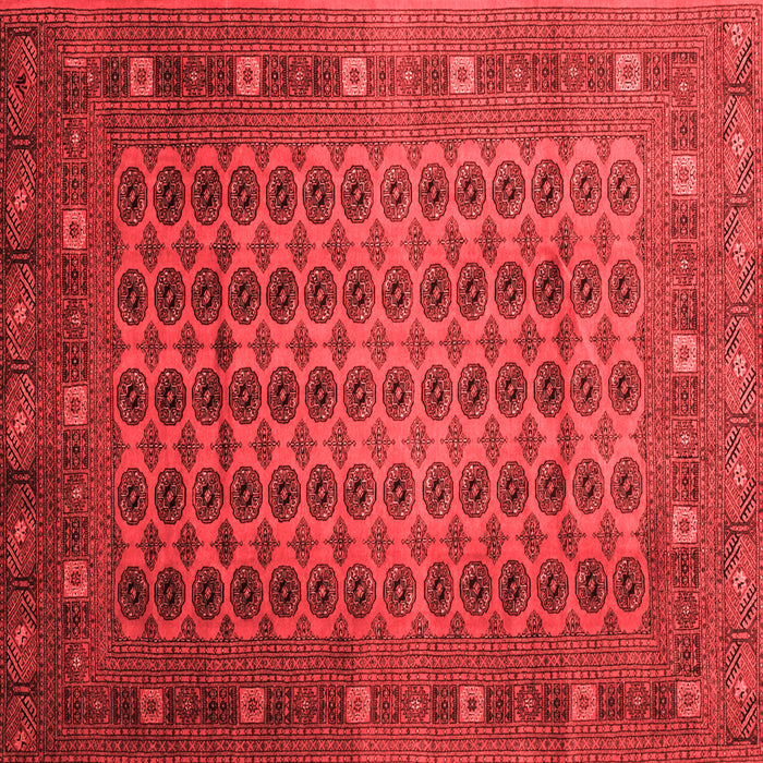 Machine Washable Southwestern Red Country Rug, wshtr295red
