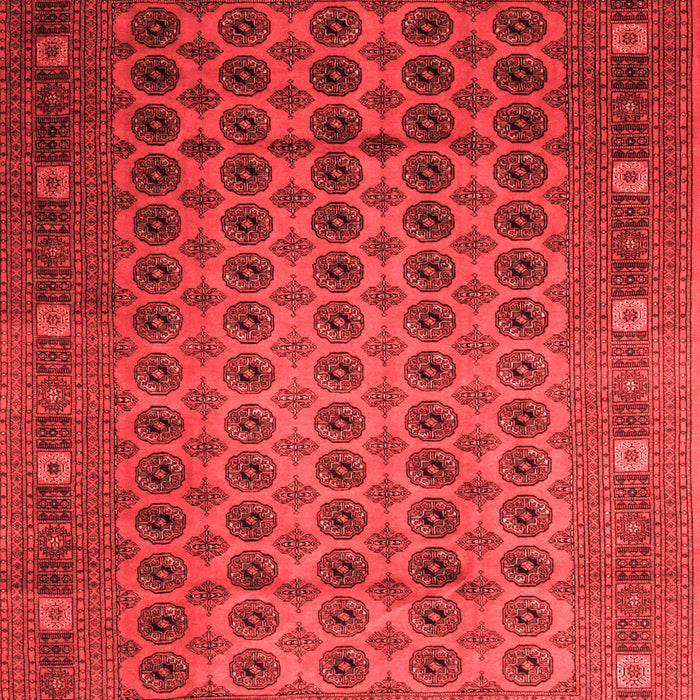 Machine Washable Southwestern Red Country Rug, wshtr295red
