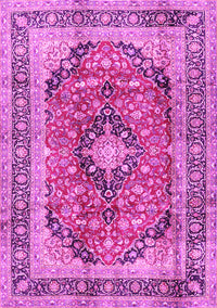 Medallion Pink Traditional Rug, tr2960pnk