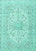Persian Turquoise Traditional Rug, tr2961turq