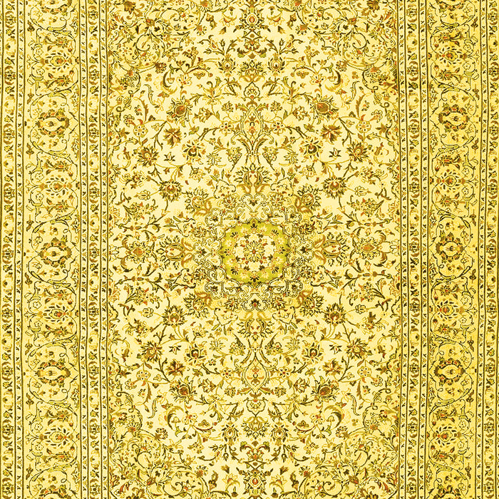 Persian Yellow Traditional Rug, tr2961yw