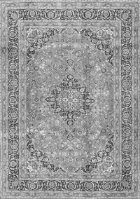 Medallion Gray Traditional Rug, tr2962gry