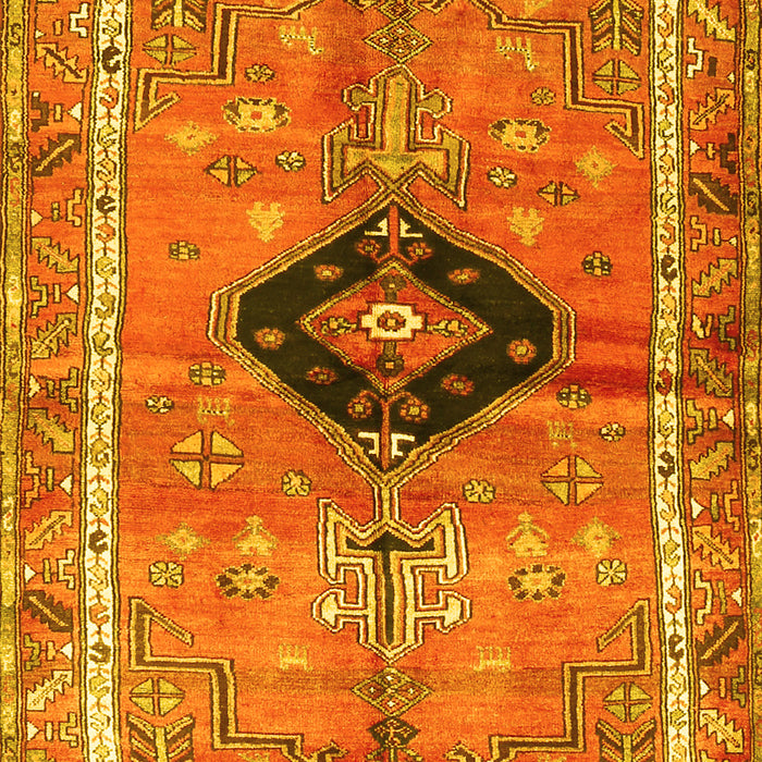Persian Yellow Traditional Rug, tr2963yw