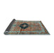 Sideview of Persian Light Blue Traditional Rug, tr2963lblu