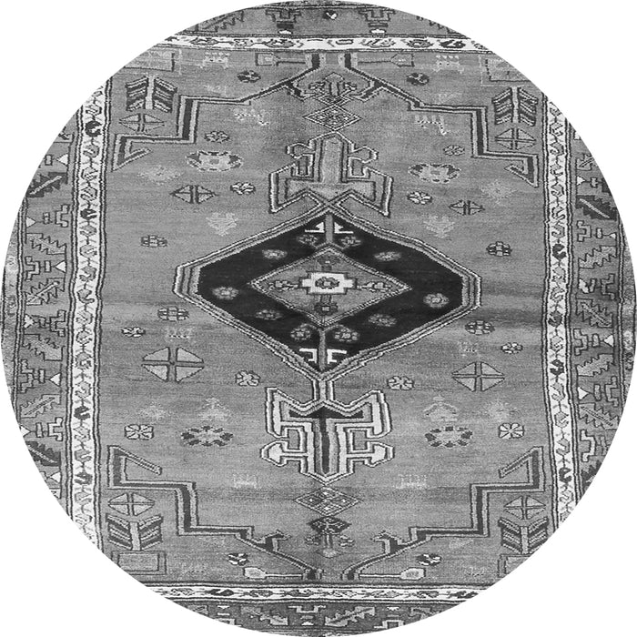 Machine Washable Persian Gray Traditional Rug, wshtr2963gry