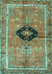 Persian Turquoise Traditional Rug, tr2963turq