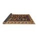 Sideview of Traditional Bakers Brown Persian Rug, tr2964