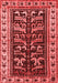 Persian Red Traditional Area Rugs
