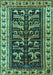 Persian Turquoise Traditional Rug, tr2964turq
