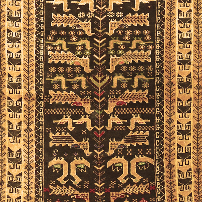 Persian Brown Traditional Rug, tr2964brn