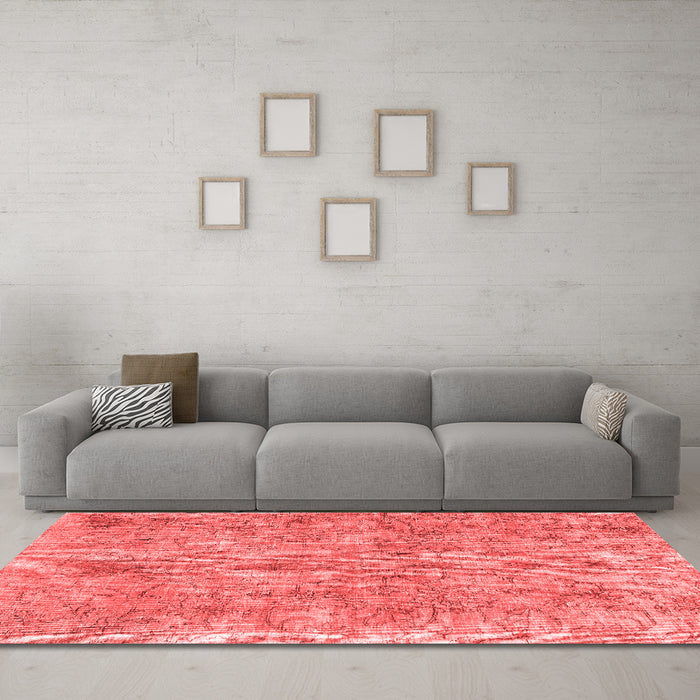 Traditional Red Washable Rugs