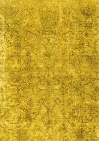 Persian Yellow Traditional Rug, tr2965yw